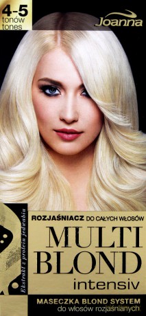 Joanna Multi Blond Intensiv Rozjaśniacz do całych włosów 4-5 tonów [KOSMETYKI]
