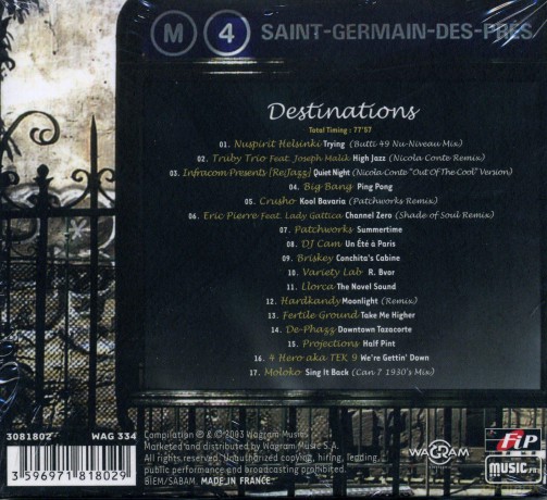 Various Artists: Saint Germain Des Pres Cafe Vol.3 [CD]