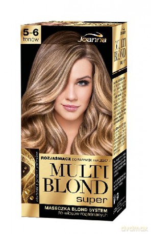 Joanna Multi Blond Super Rozjaśniacz do pasemek 5-6 tonów [KOSMETYKI]