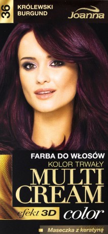 Joanna Multi Cream Color Farba nr 36 Królewski Burgund [KOSMETYKI]