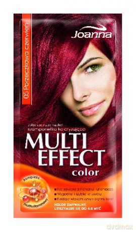 Joanna Multi Effect Color Szamponetka do włosów 05 Porzeczkowa Czerwień [KOSMETYKI]