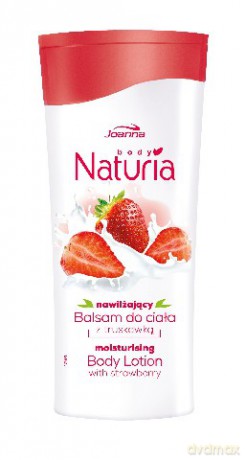 Joanna Naturia Body mini Balsam do ciała Truskawka 200 g [KOSMETYKI]