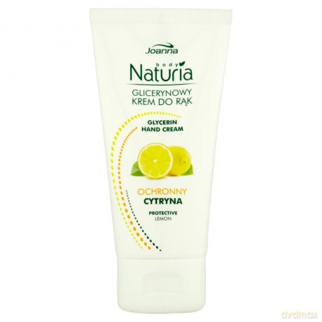 Joanna Naturia Glicerynowy krem do rąk cytrynowy ochronny 50g [KOSMETYKI]