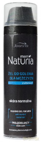 Joanna Naturia Men Żel do golenia s.normalna 200ml [KOSMETYKI]