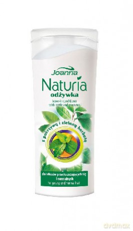 Joanna Naturia mini Odżywka do włosów pokrzywa i zielona herbata 100 g [KOSMETYKI]