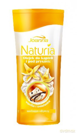 Joanna Naturia Olejek do kąpieli Wanilia i śmietanka 200ml [KOSMETYKI]