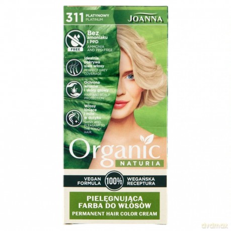 Joanna Naturia Organic Farba nr 311 Platynowy 1 op. [KOSMETYKI]