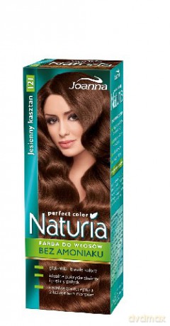 Joanna Naturia Perfect Color Farba do włosów nr 121 kasztan [KOSMETYKI]