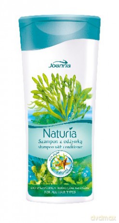 Joanna Naturia Szampon do włosów 2w1 mini 200ml algi morskie [KOSMETYKI]