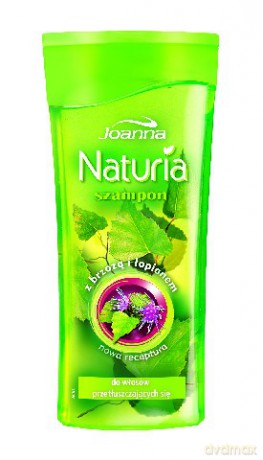 Joanna Naturia Szampon do włosów Brzoza i łopian 200ml [KOSMETYKI]