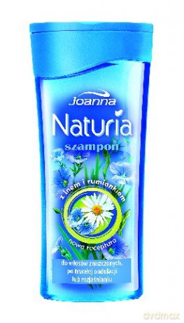 Joanna Naturia Szampon do włosów Len i rumianek 200ml [KOSMETYKI]