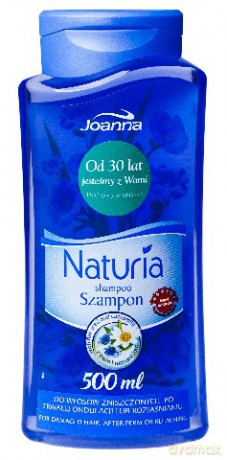 Joanna Naturia Szampon do włosów Len i rumianek 500ml [KOSMETYKI]