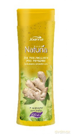 Joanna Naturia Żel pod prysznic peelingujący Imbir 300ml [KOSMETYKI]