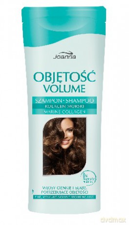 Joanna Objętość Szampon do włosów z kolagenem morskim 200ml [KOSMETYKI]
