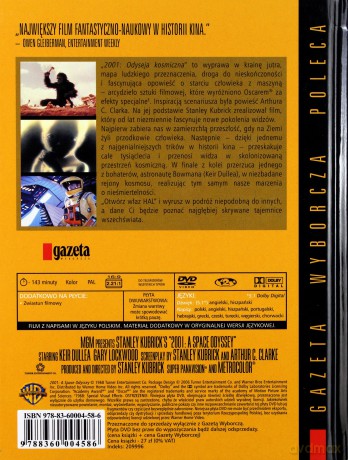 2001: Odyseja kosmiczna (booklet) (Kolekcja Gazety Wyborczej 21) [DVD]