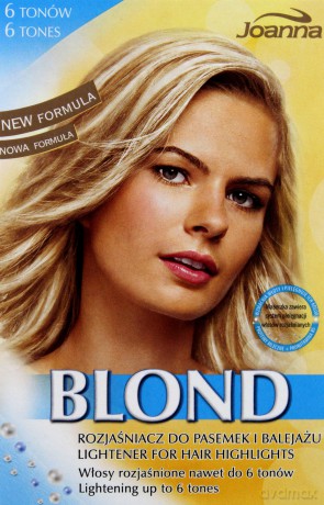Joanna Rozjaśniacz Blond do pasemek 6 tonów 1op [KOSMETYKI]