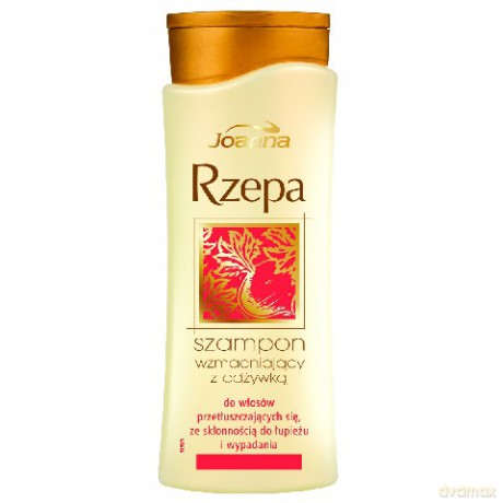 Joanna Rzepa Szampon wzmacniający z odżywką do włosów przetłuszczających się 400ml [KOSMETYKI]