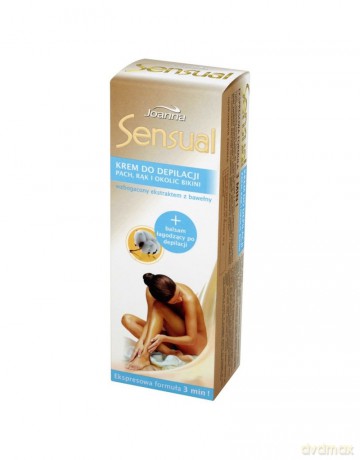 Joanna Sensual Krem do depilacji pach, rąk i okolic bikini 100g [KOSMETYKI]