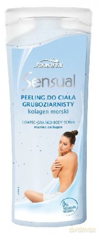 Joanna Sensual Peeling do ciała gruboziarnisty Kolagen Morski 100g [KOSMETYKI]