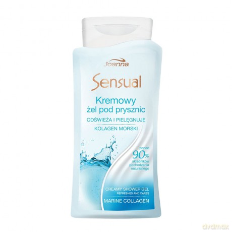 Joanna Sensual Żel pod prysznic Kolagen Morski 500ml [KOSMETYKI]