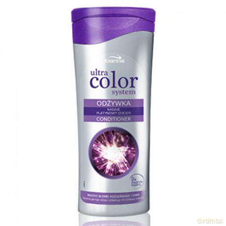 Joanna Ultra Color System Odżywka do włosów blond, rozjaśnianych i siwych 200ml [KOSMETYKI]