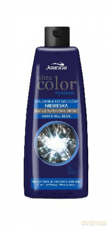 Joanna Ultra Color System Płukanka do włosów niebieska 150ml [KOSMETYKI]