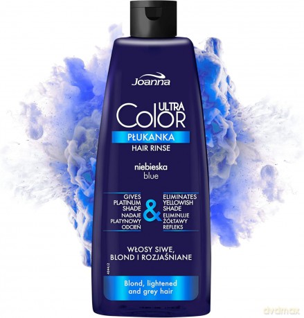Joanna Ultra Color System Płukanka do włosów niebieska 150ml [KOSMETYKI]