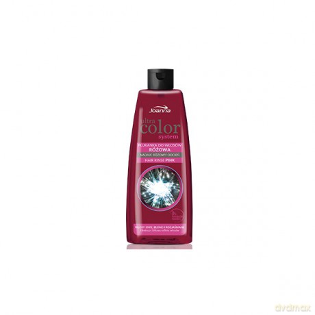 Joanna Ultra Color System Płukanka do włosów różowa 150ml [KOSMETYKI]