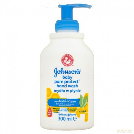 Johnson&Johnson Baby Pure Protect Mydło w płynie 300ml [KOSMETYKI]