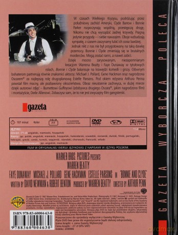 Bonnie i Clyde (booklet) (Kolekcja Gazety Wyborczej 26) [DVD]