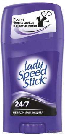 Lady Speed stick Dezodorant w sztyfcie 24/7 Invisible 45g [KOSMETYKI]