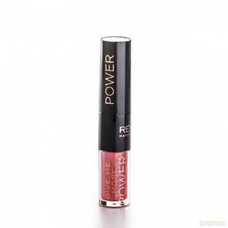 Makeup Revolution Give Me More Power Pomadka + Błyszczyk Duo "Yesterday's Favourite" 1szt [2xKOSMETYKI]