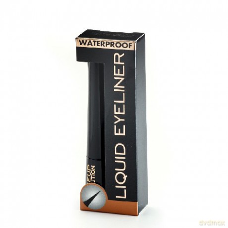 Makeup Revolution Liquid Eyeliner wodoodporny czarny 3ml [KOSMETYKI]