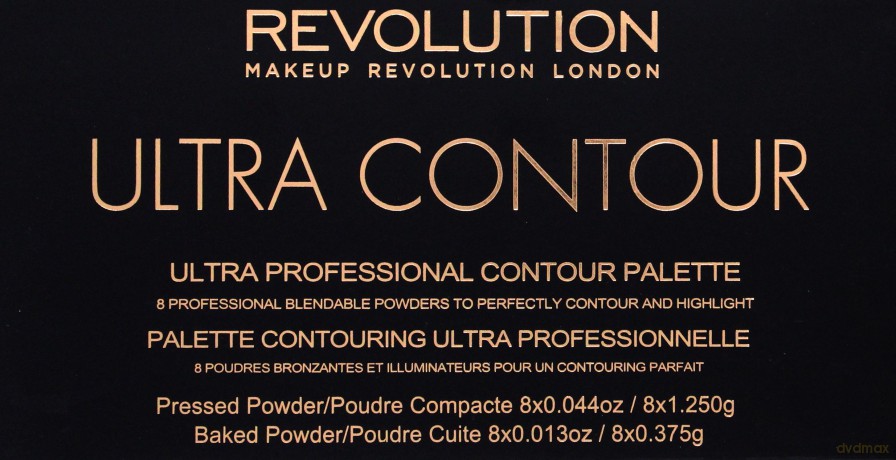 Makeup Revolution Ultra Contour Palette Zestaw do modelowania twarzy 13g [KOSMETYKI]