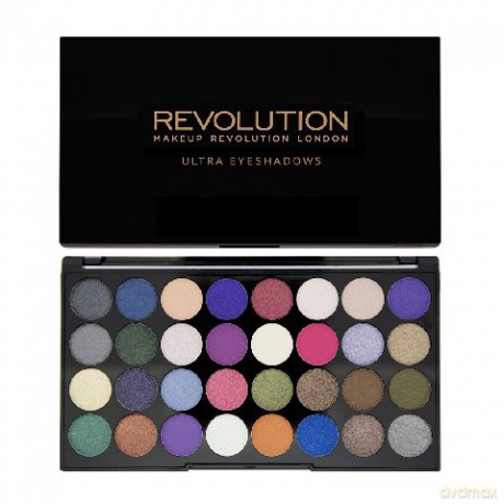 Makeup Revolution Ultra Palette 32 Zestaw cieni do powiek Eyes Like Angels 16g (32 kolory) [KOSMETYKI]