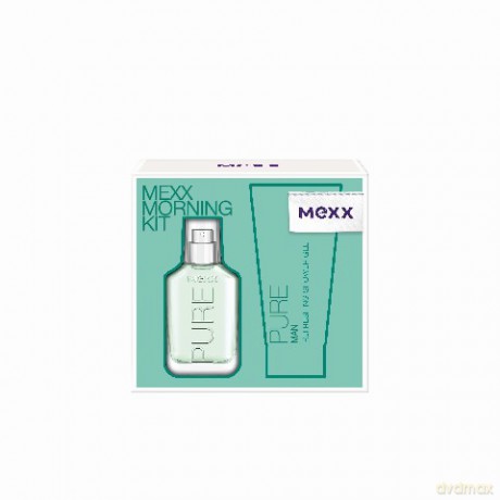 Mexx Zestaw prezentowy Pure Man (woda toaletowa 30ml+żel pod prysznic 50ml) [2xKOSMETYKI]