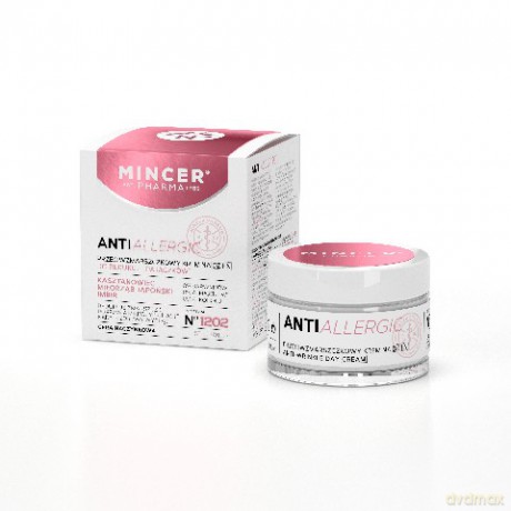Mincer Pharma AntiAllergic Krem przeciwzmarszczkowy na dzień do redukcji "pajączków" 50ml [KOSMETYKI]