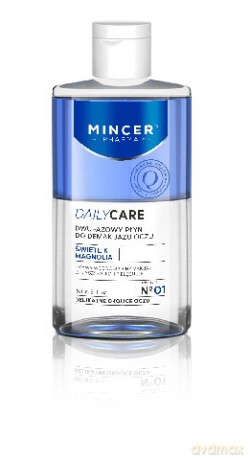 Mincer Pharma Daily Care Płyn do demakijażu oczu dwufazowy 150ml [KOSMETYKI]