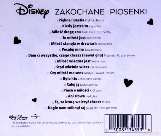 Zakochane Piosenki [CD]