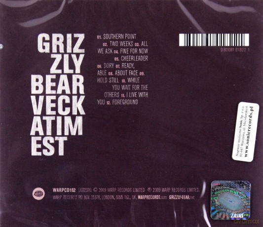 Grizzly Bear: Veckatimest [CD]