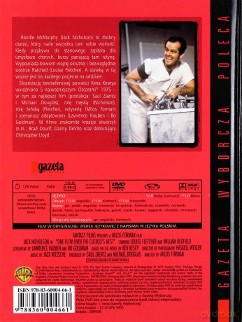 Lot nad kukułczym gniazdem  (Kolekcja Gazety Wyborczej 29) [DVD]