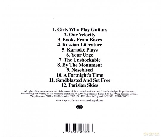 Maximo Park: Our Earthly Pleasures [CD]