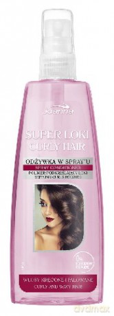 Joanna Super Loki Odżywka W Sprayu Do Włosów Kręconych I Falowanych 150ml