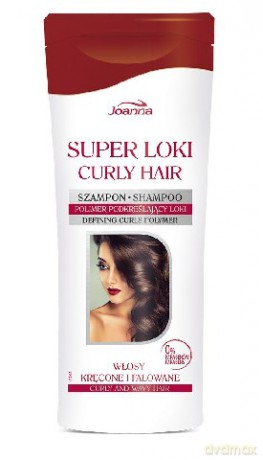 Joanna Super Loki Szampon Do Włosów Kręconych I Falowanych 200ml