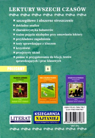 Chłopcy z placu broni Ferenca Molnara. Streszczenie, analiza, interpretacja - Małgorzata Kamińska [KSIĄŻKA]