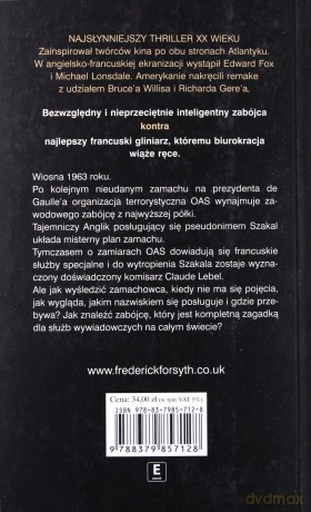 Dzień Szakala - Frederick Forsyth [KSIĄŻKA]