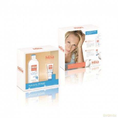 Mixa Zestaw Prezentowy (krem Nawilżający 6% 50ml+Płyn Micelarny Optymalna Tolerancja 400ml)