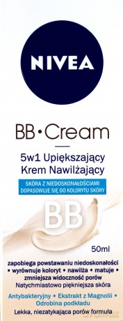 Nivea Bb Cream Krem Do Twarzy Upiększający 5w1 50ml