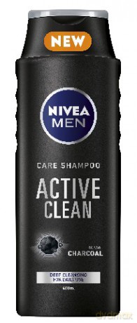 Nivea Hair Care Szampon Active Clean For Men 400ml