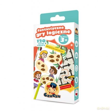 Gra Czuczu fantastyczne gry logiczne 3+ (twarda) [KSIĄŻKA]